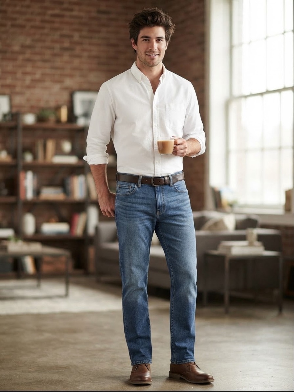 Sonoma Goods for Life Men's Straight Leg Flexwear Jeans - Size 30/32